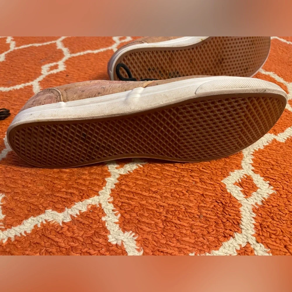 Vans 8.5 women’s a cork canvas shoe sneaker - Picture 8 of 11